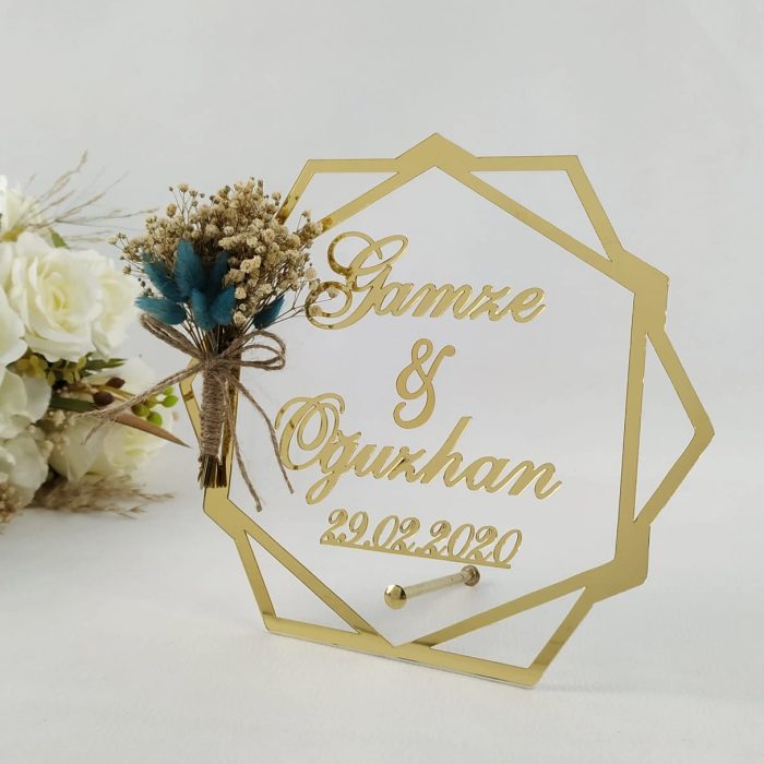 Dekoratif İsimlik - Görsel 1