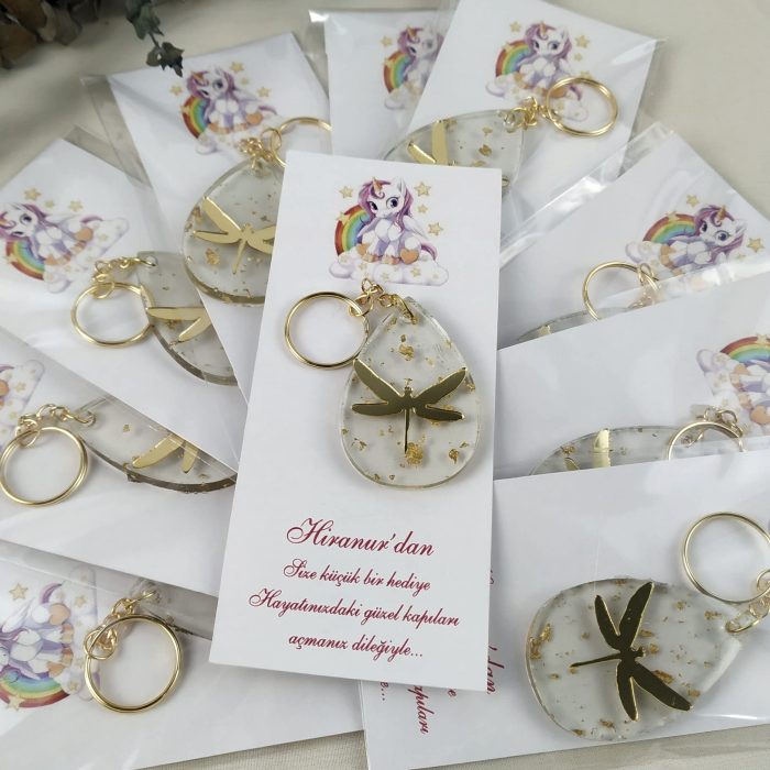 Epoksi Anahtarlık Hediyelik - Görsel 5