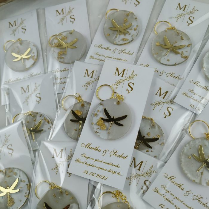 Epoksi Anahtarlık Hediyelik - Görsel 3