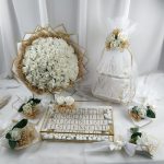 Buket, Cam Kutu Söz Nişan Çikolatası ve Katlı Sunumluk Söz Nişan Çikolatası