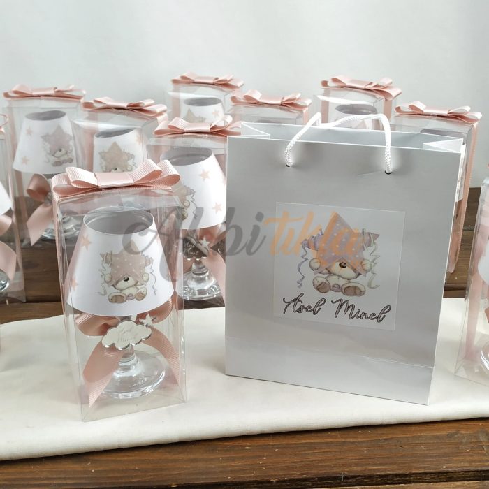 Özel Çantasında Abajur Mum Hediyelik - Görsel 2