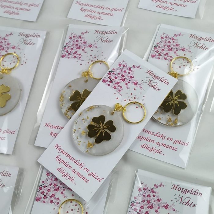 Epoksi Anahtarlık Hediyelik - Görsel 7