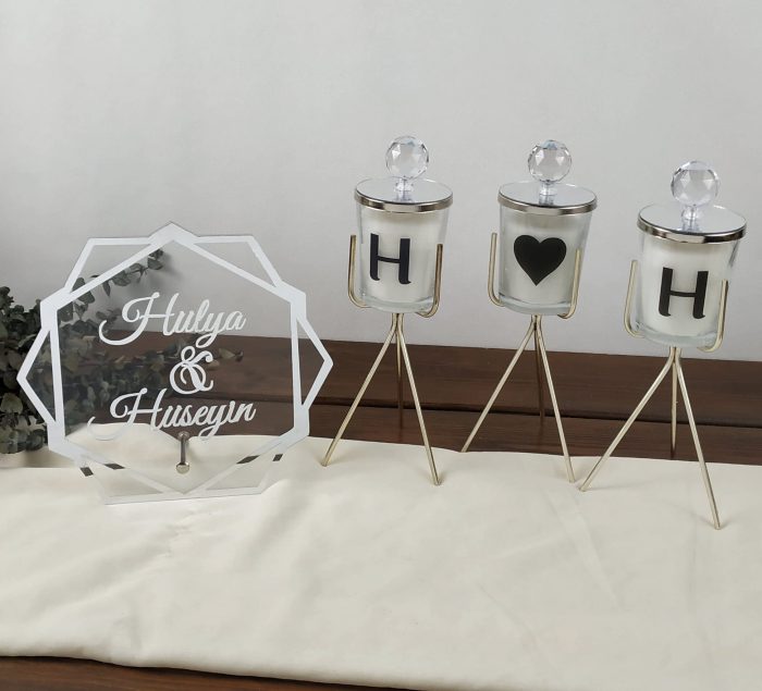 Dekor Mumlar ve Dekoratif İsimlik - Görsel 1