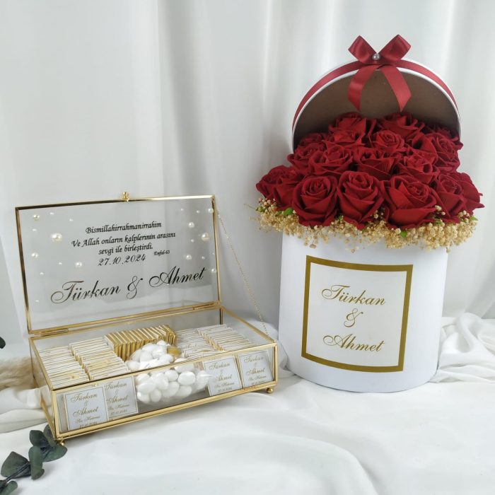 HKBJRRVVOC1172025114011_IMG-20241022-WA0062_copy_1920x1920_copy_1800x1800.jpg Kutuda Çiçek ve Cam Kutu Söz Nişan Çikolatası - Görsel 1