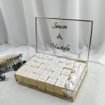 Cam Kutu Söz Nişan Çikolatası