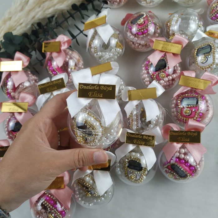 Küre İçinde Tespih ve Zikirmatik Hediyelik - Görsel 4