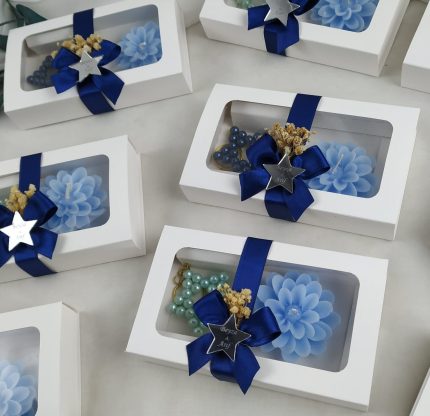 Lotus Mum ve Yıldız Anahtarlık Hediyelik