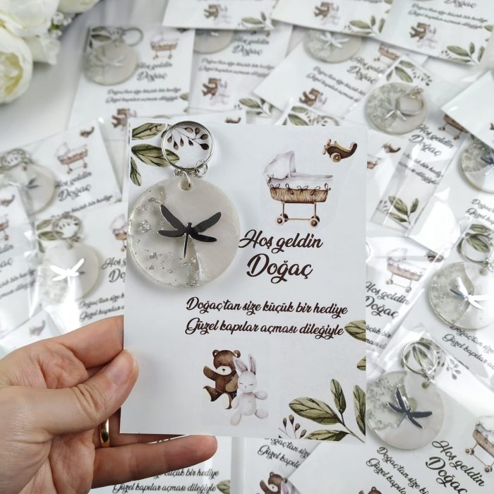 Epoksi Anahtarlık Hediyelik - Görsel 2