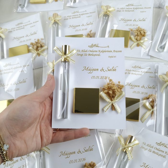 Çikolata ve Sprey Kolonya Hediyelik - Görsel 4