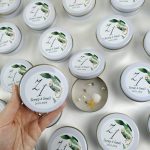 Metal Kutuda Deniz Kabuklu Mum Hediyelik - Görsel 2