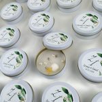 Metal Kutuda Deniz Kabuklu Mum Hediyelik - Görsel 4