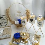 Bambu Tepsi Seti, Buket, Çikolatalar, Dekor Mumlar ve Dekoratif İsimlik - Görsel 5