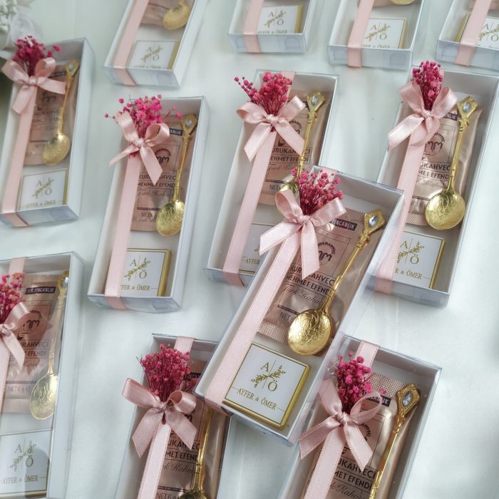 Çikolata, Kaşık ve Kahve Hediyelik - Görsel 1