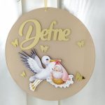 Figürlü Bebek Kapı Süsü - Görsel 5