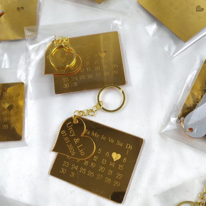 Takvim Anahtarlık Hediyelik - Görsel 3