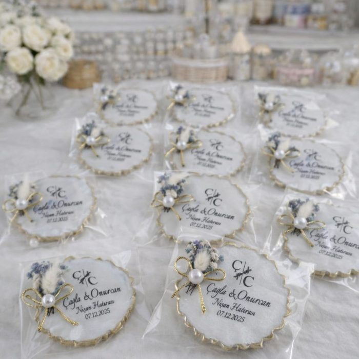 Çiçekli Epoksi Magnet Hediyelik - Görsel 1