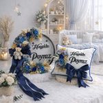 Bebek Kapı Süsü ve Yastık Seti