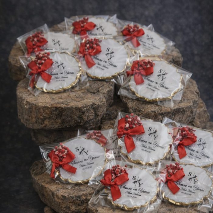 Çiçekli Epoksi Magnet Hediyelik - Görsel 2