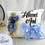 Bebek Kapı Süsü, Yastık ve Çikolata Seti - Görsel 3