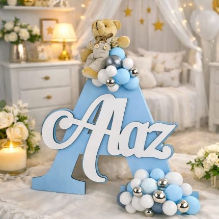 Bebek Harf Kapı Süsü