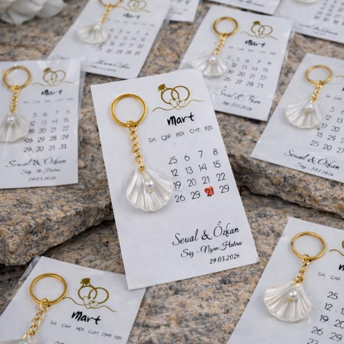 İstiridye Anahtarlık Hediyelik - Görsel 2