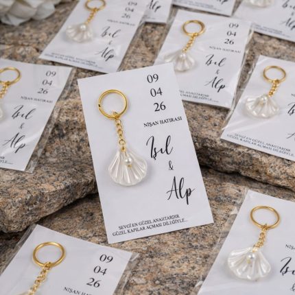 İstiridye Anahtarlık Hediyelik