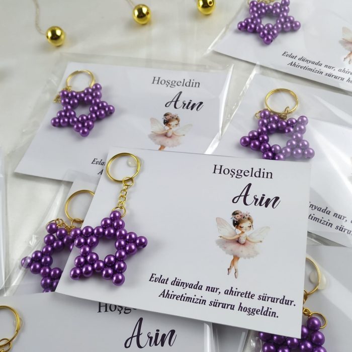 Yıldız Anahtarlık Hediyelik - Görsel 8