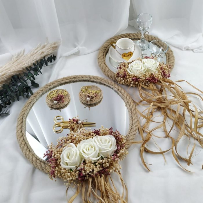 Hasır Tepsi Seti - Görsel 1