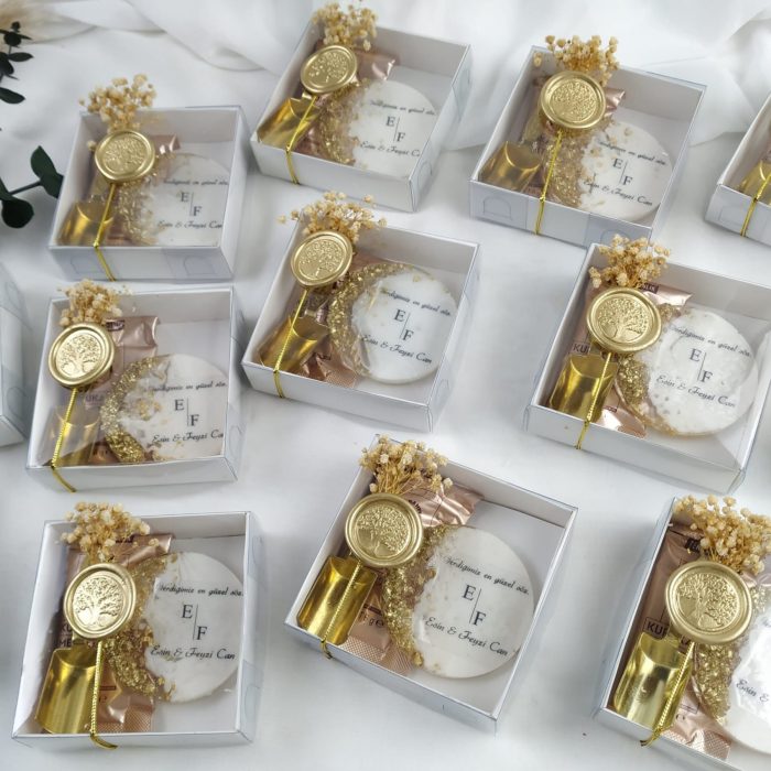 Epoksi Magnet, Kaşık ve Kahve Hediyelik - Görsel 1