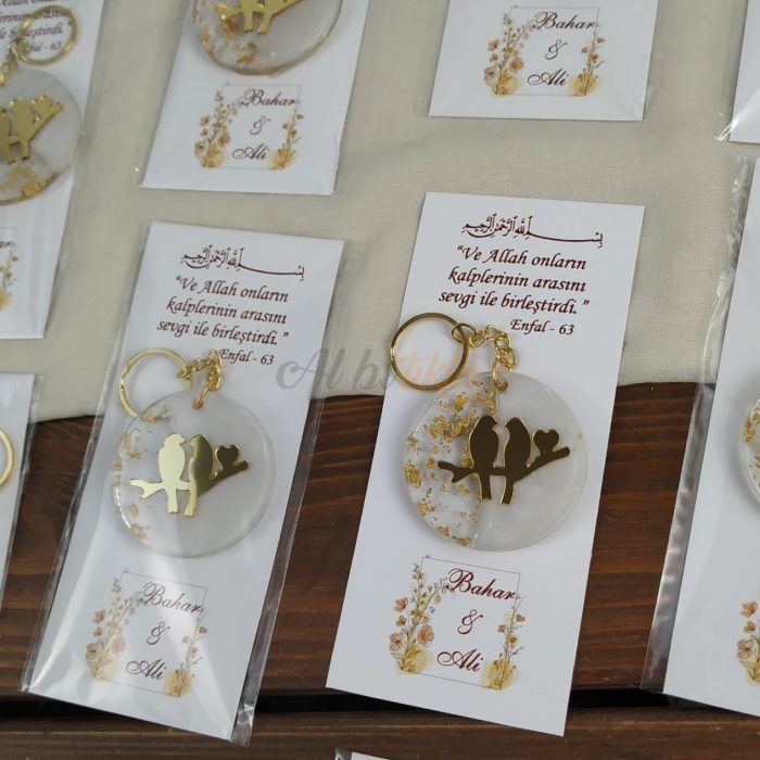 Epoksi Anahtarlık Hediyelik - Görsel 4