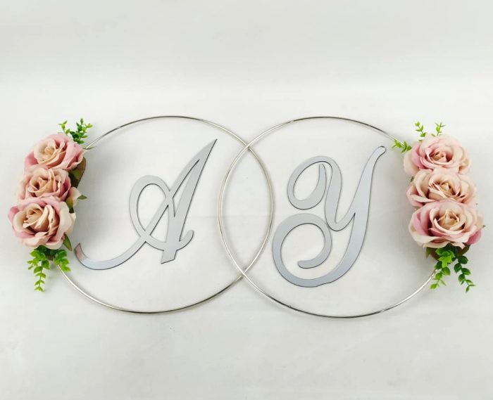 Çiçekli Duvar Tagı - Görsel 1