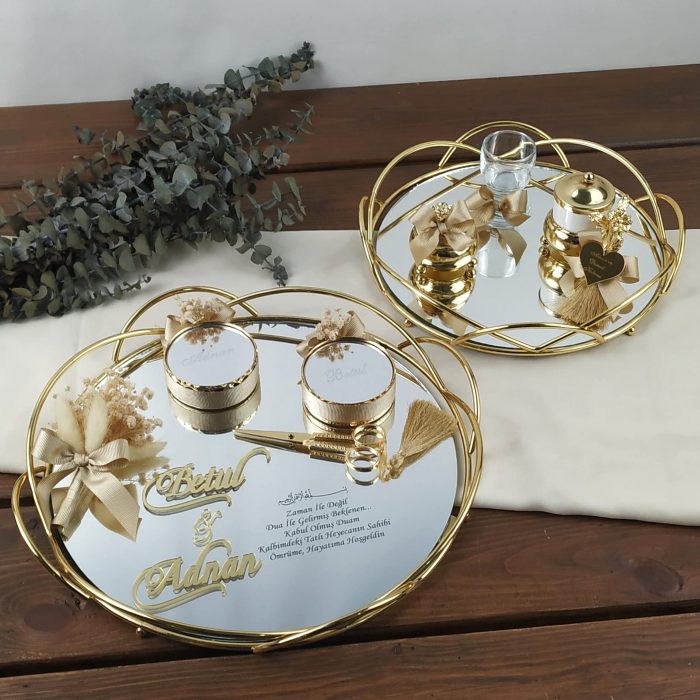 Papatya Tepsi Seti - Görsel 1