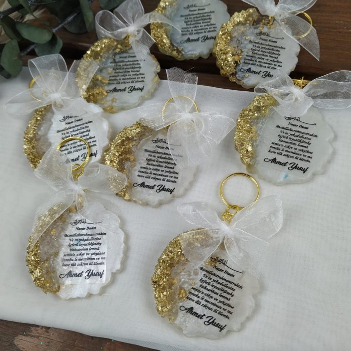 Epoksi Anahtarlık Hediyelik - Görsel 1