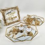 Prizma Tepsi Seti ve Dekoratif İsimlik