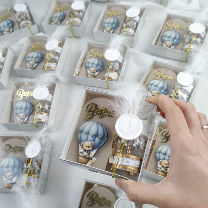 UV Baskılı Figürlü Pleksi Magnet ve Atlıkarınca Hediyelik - Görsel 3