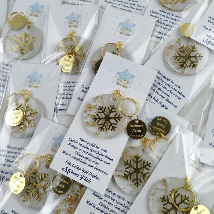 Epoksi Anahtarlık Hediyelik - Görsel 1