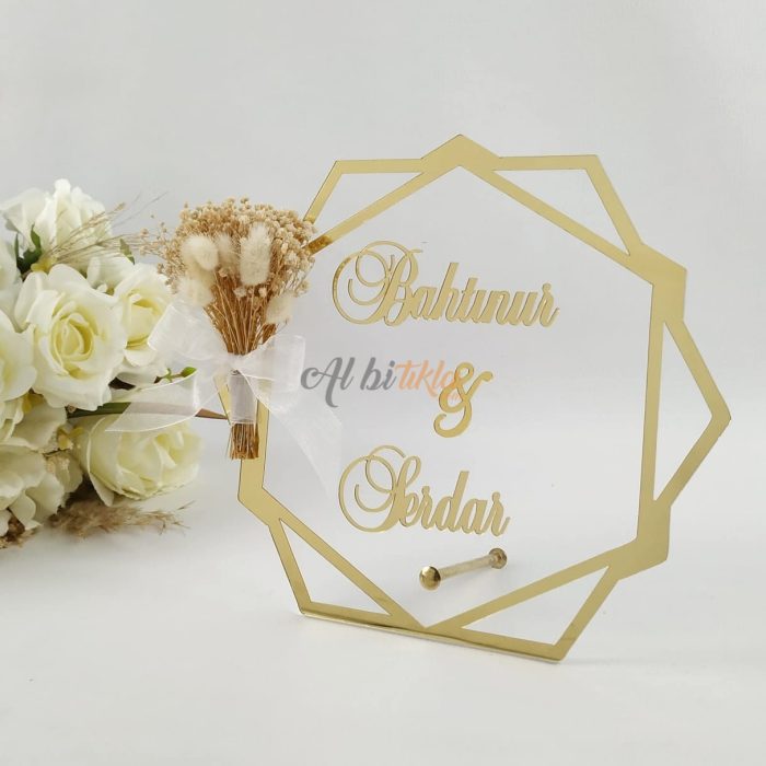 Dekoratif İsimlik - Görsel 3