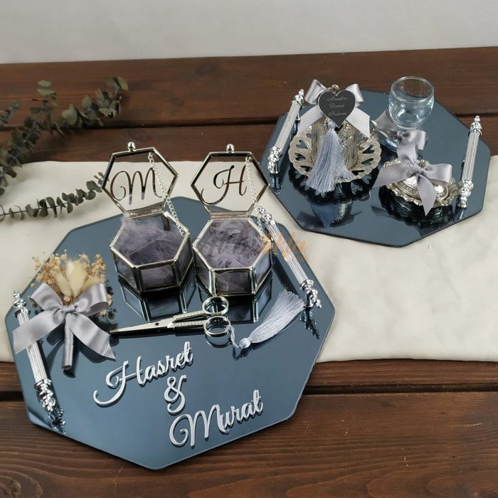 Sekizgen Tepsi Seti - Görsel 3