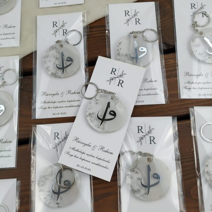 Epoksi Anahtarlık Hediyelik - Görsel 5