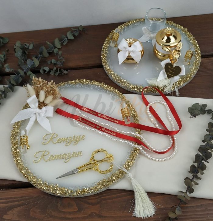 ZLXWAWJZPH12212024225432_Photo_1703772840163.jpg Lüks Tepsi Seti - Görsel 1