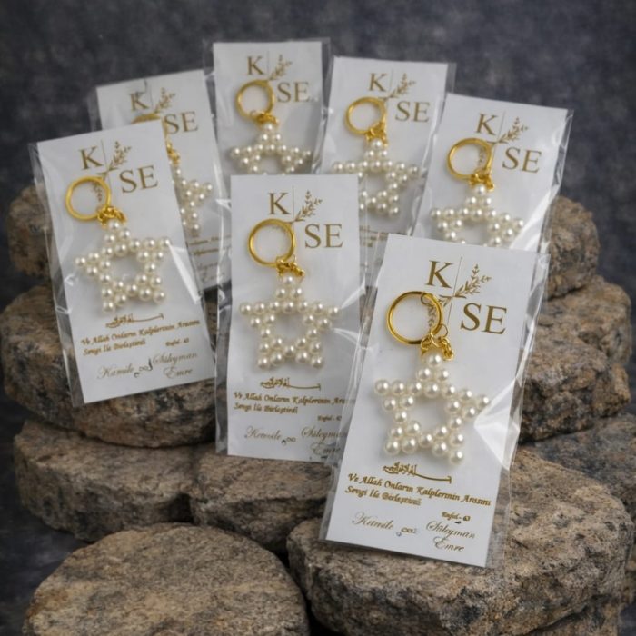 Yıldız Anahtarlık Hediyelik - Görsel 1