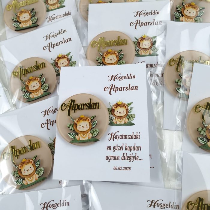 UV Baskılı Figürlü Magnet Hediyelik - Görsel 5