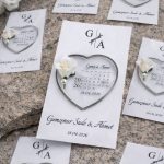 Çiçekli Kalp Magnet Hediyelik - Görsel 2