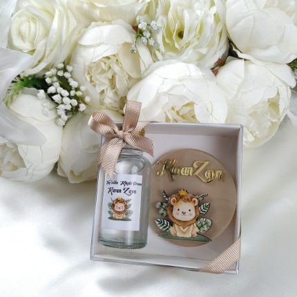 UV Baskılı Figürlü Safari Konsept Aslan Magnet ve Kolonya Hediyelik