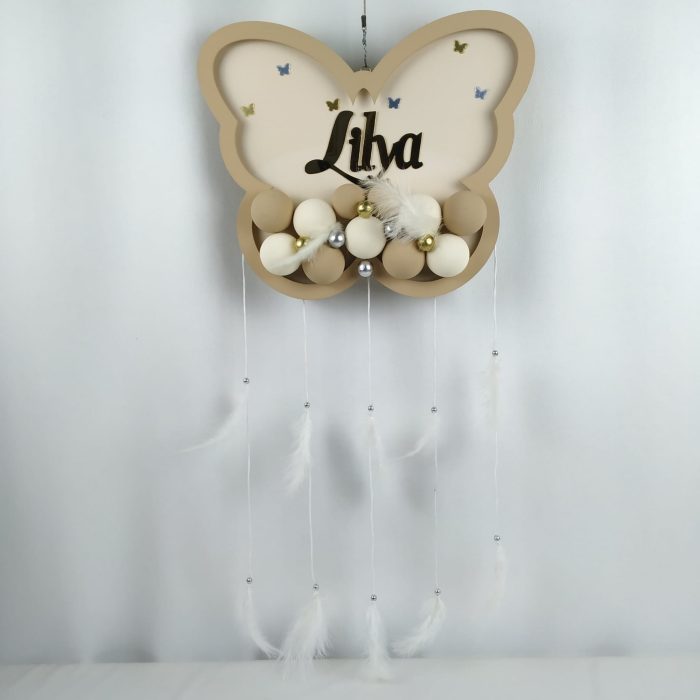 Bebek Kelebek Kapı Süsü - Kargo Dahil - Görsel 2