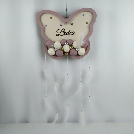 Bebek Kelebek Kapı Süsü - Kargo Dahil