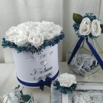 Epoksi Tepsi Seti, Kutuda Çiçek, Katlı Sunumluk Söz Nişan Çikolatası, Dekoratif Tepsi Söz Nişan Çikolatası, Cam Kutu Söz Nişan Çikolatası ve Piramit Kutu Söz Nişan Çikolatası - Görsel 5