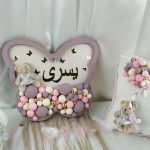 Bebek Bulut Kapı Süsü ve Yastık Seti - Görsel 4