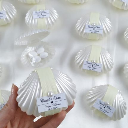 Badem Şekerli İstiridye Kutu Hediyelik