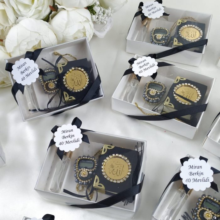 Kur'an-ı Kerim, Zikirmatik ve Sprey Kolonya Hediyelik - Görsel 3